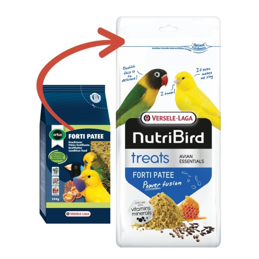 NutriBird Forti Patee krachtvoer 250 gram