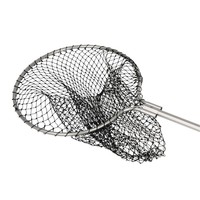 Schepnet 58 cm met verstelbare aluminium telescoopsteel voor pluimvee