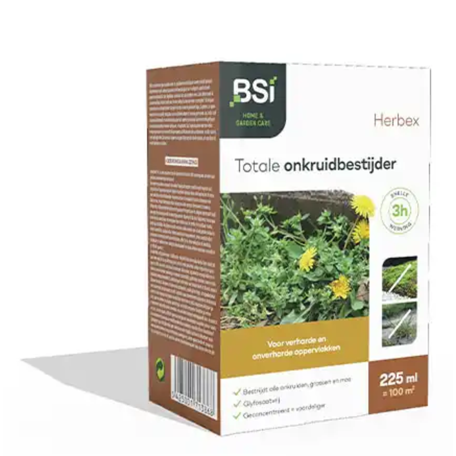 Herbex totale onkruidbestrijder concentraat 225 ml | 450 ml | 900 ml