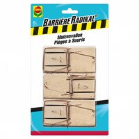 Muizenval Hout 3 Stuks