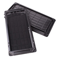 Sterke Zwarte Kunststof Ratten lijmval 50 stuks