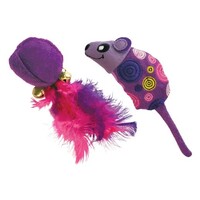Cat Tropics Mouse/Ball 2 pack