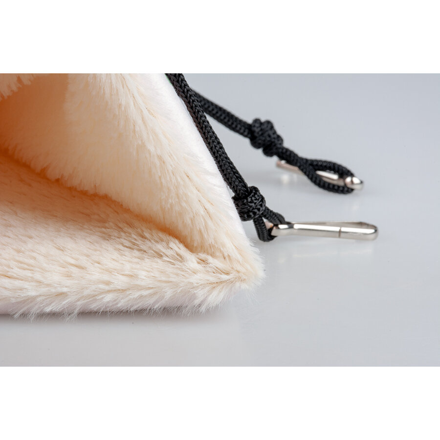 Carrot hangtriangel pluche voor kleine knaagdieren | zachte hangtunnel