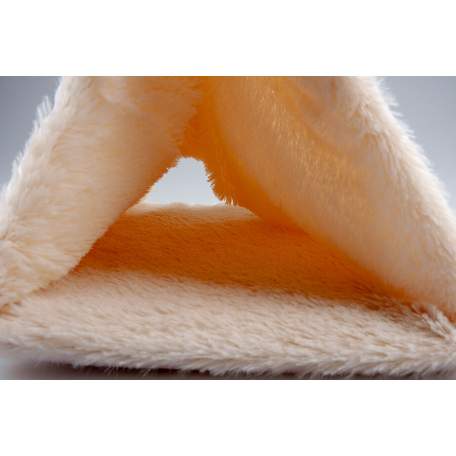 Carrot hangtriangel pluche voor kleine knaagdieren | zachte hangtunnel
