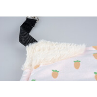 Carrot hangmat pluche wit voor knaagdieren