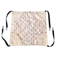Carrot hangmat pluche wit voor knaagdieren