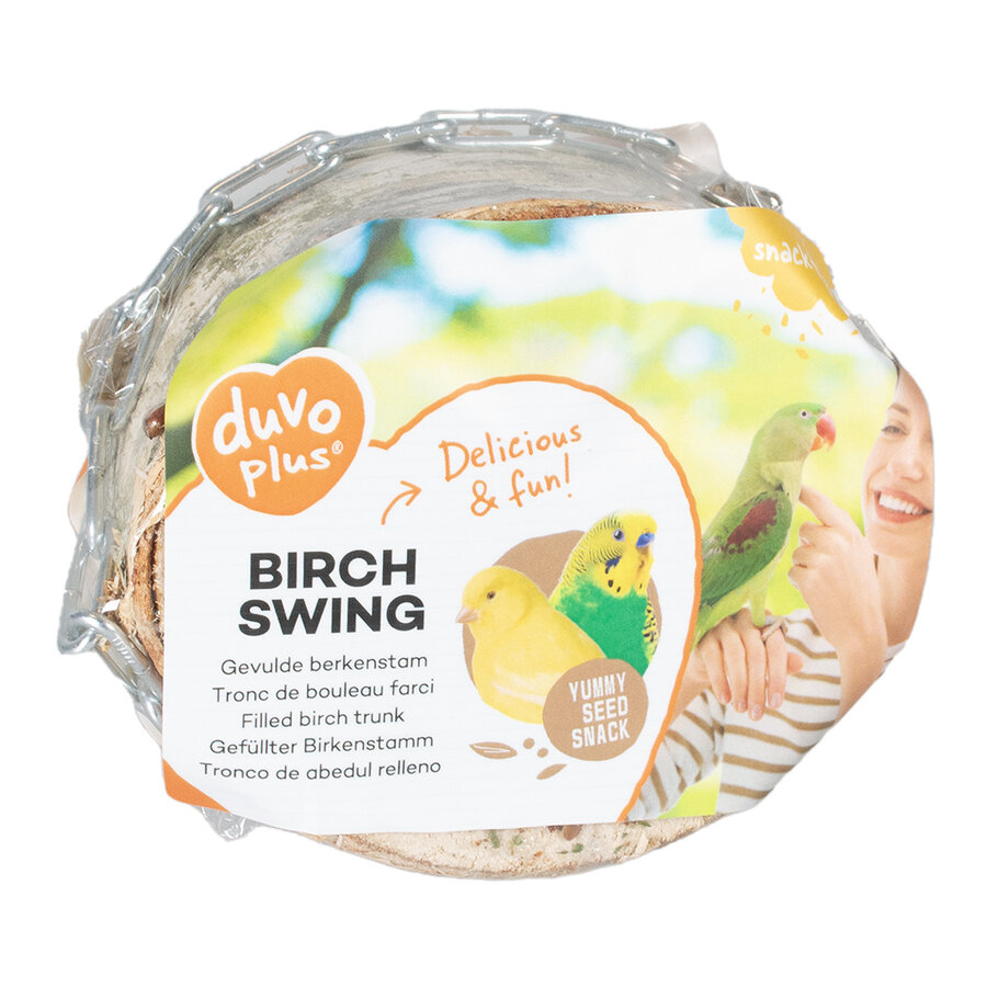 Gevulde berkenstam schommel +/-200g