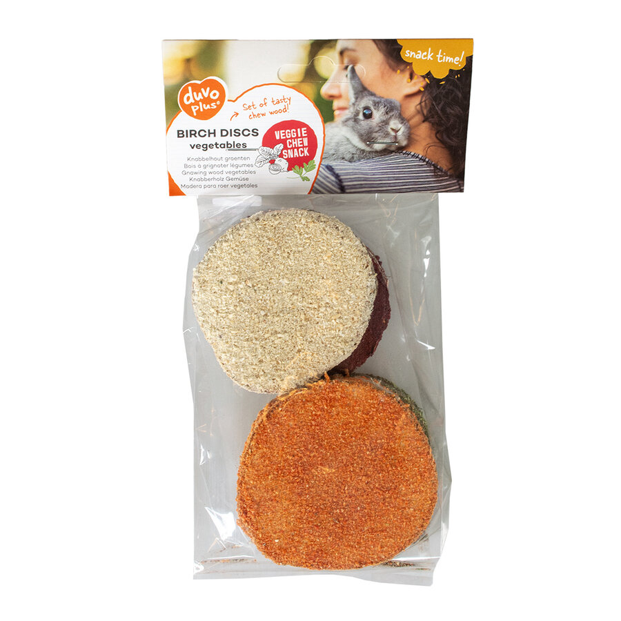 Knabbelhout berk & groenten +/-120g