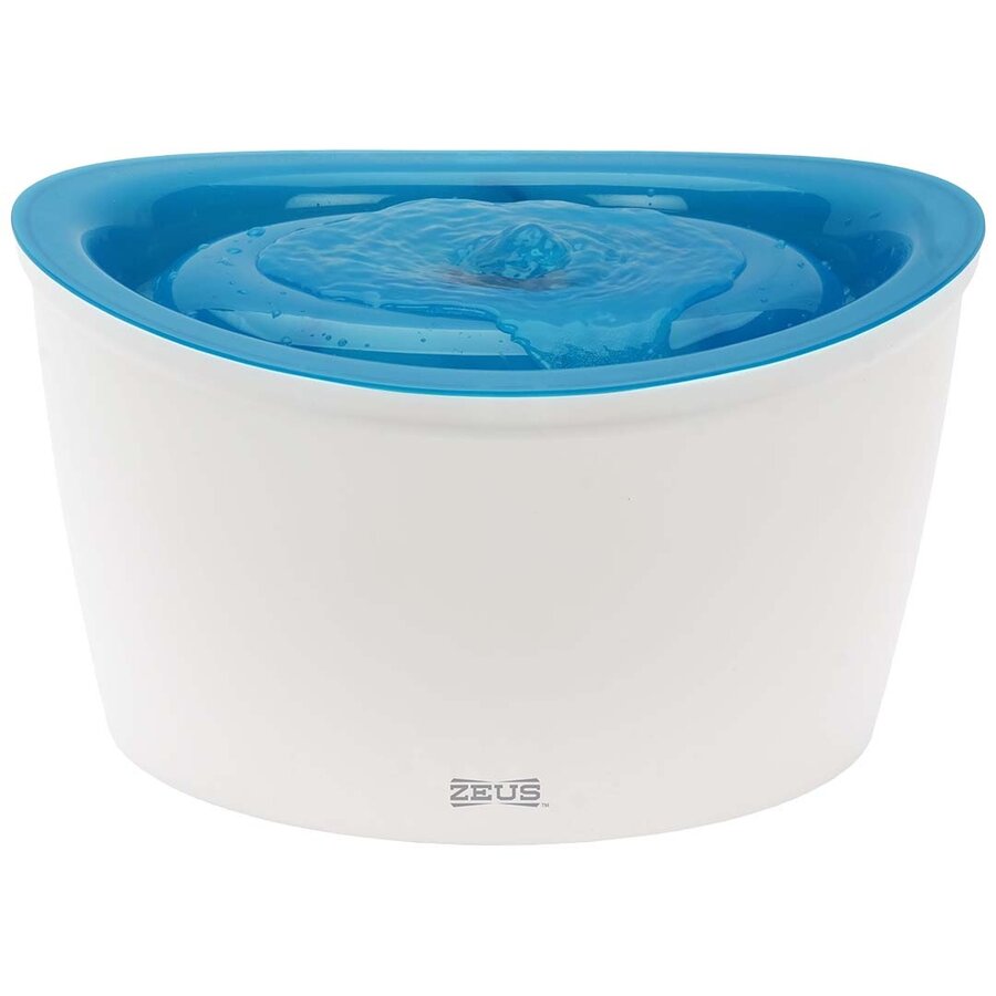 H2EAU Drinkfontein 6L Blauw/wit