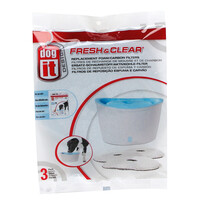 H2EAU Carbonfilter Fresh & Clear 3 Stuks