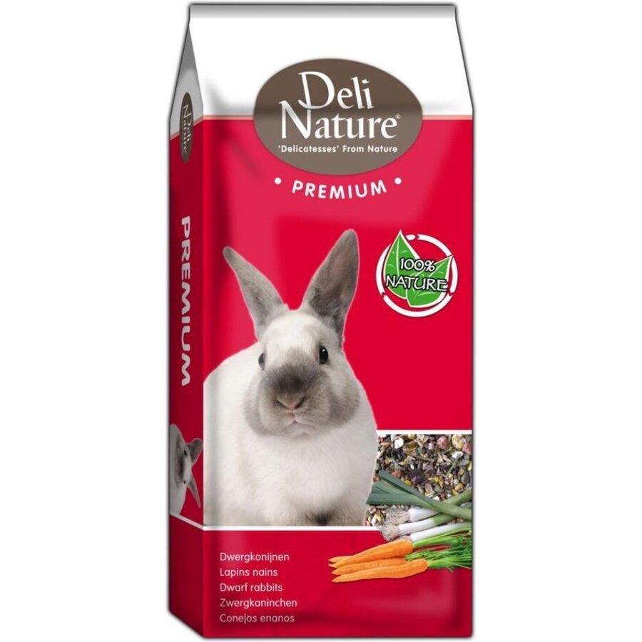 Premium konijnen graanvrij 12,5KG