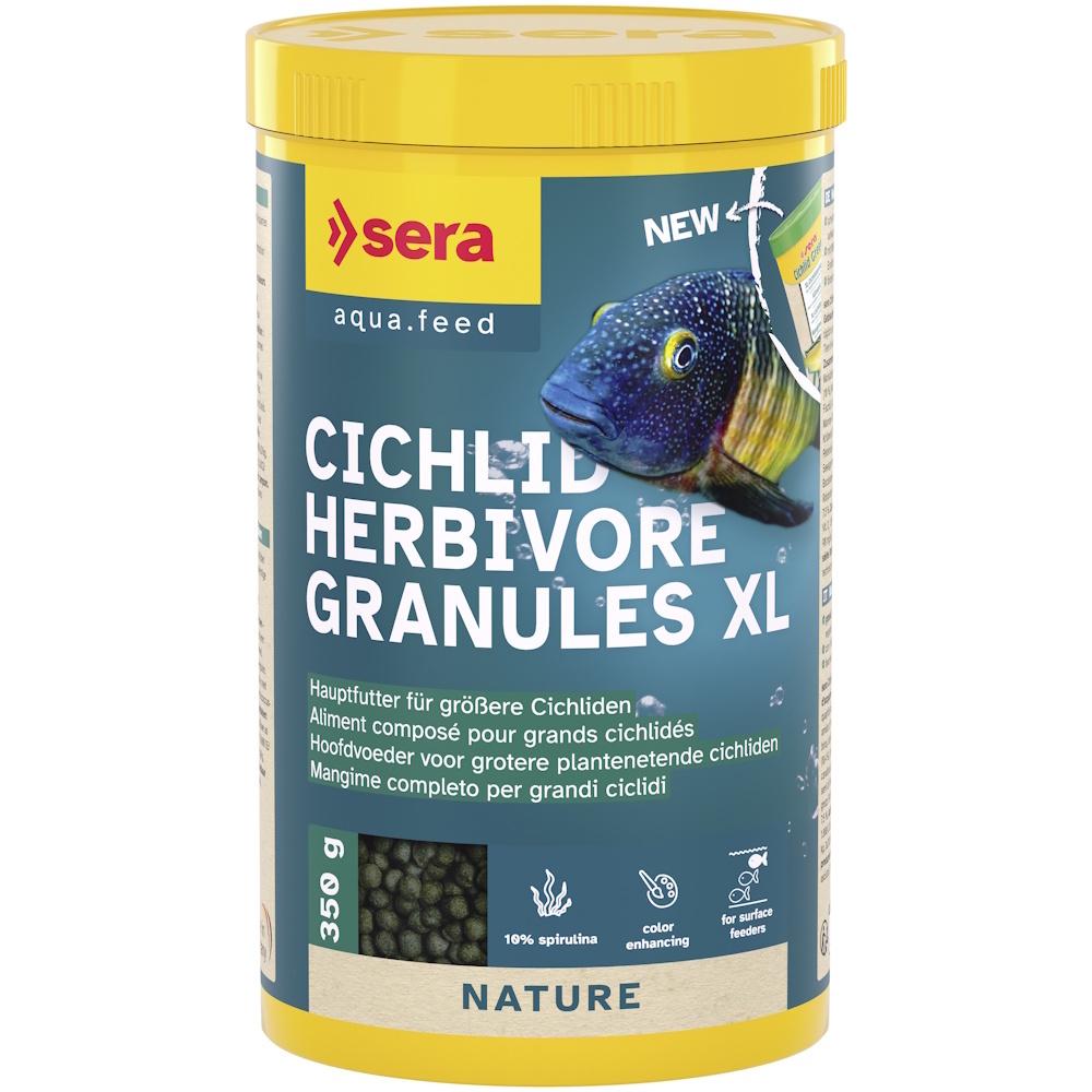 Sera Cichlid Herbivore Granules XL 1.000ML