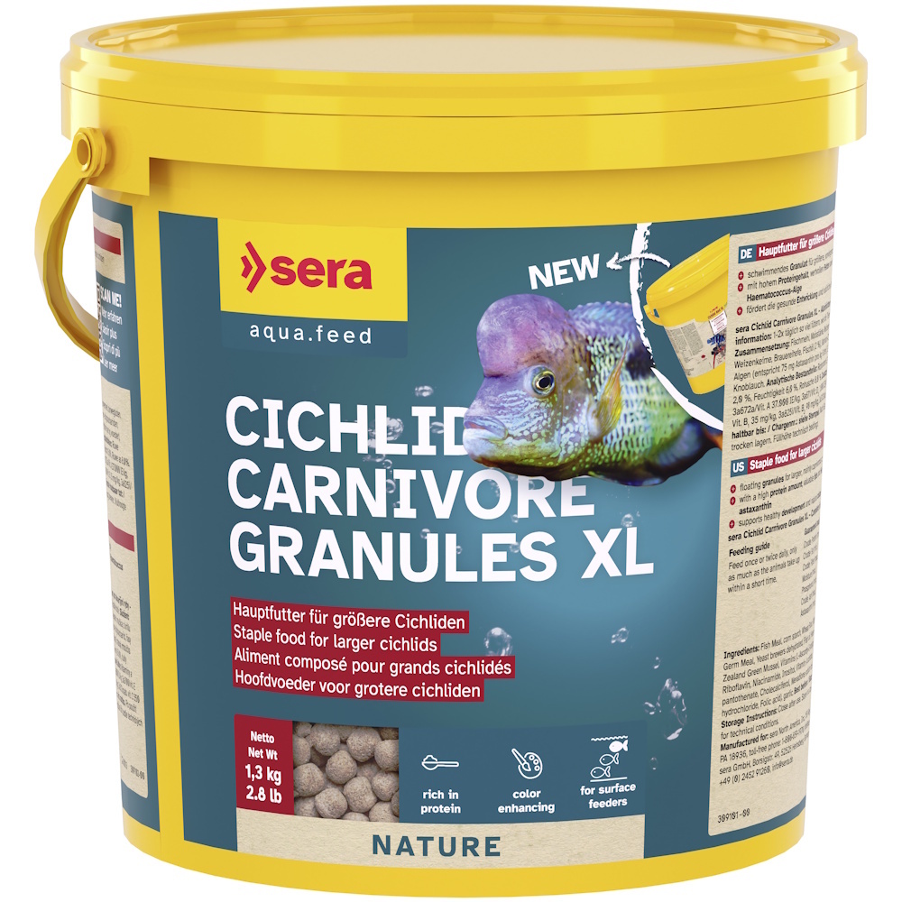 Sera Cichlid Carnivore Granules XL 3.800ML