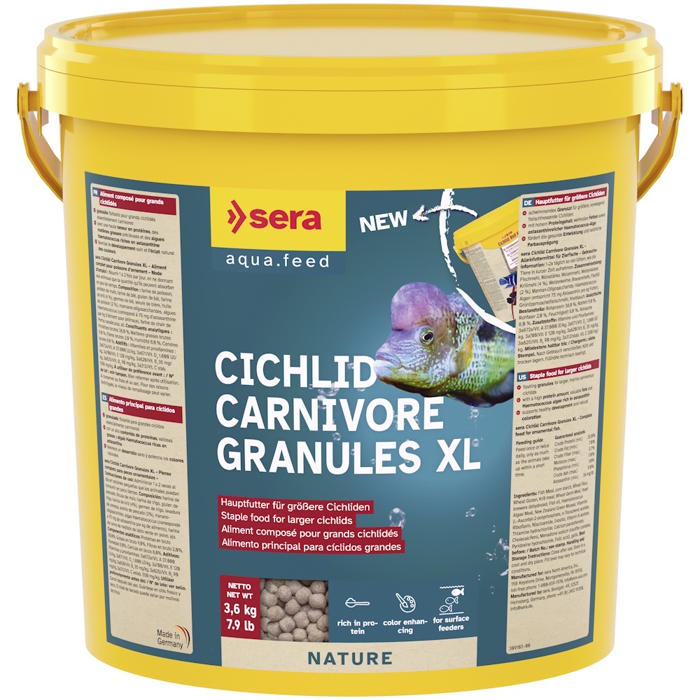 Sera Cichlid Carnivore Granules XL 10.000ML