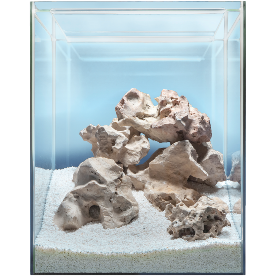Hardscape Scaper Cube Africa stenen en grind voor 48–80 liter Afrika aquarium