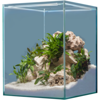 Hardscape Scaper Cube Africa stenen en grind voor 48–80 liter Afrika aquarium