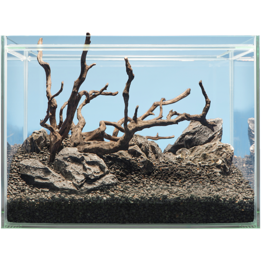 Hardscape Shrimp stenen, wortels en bodemgrond voor garnalenaquarium 48|64|80 liter