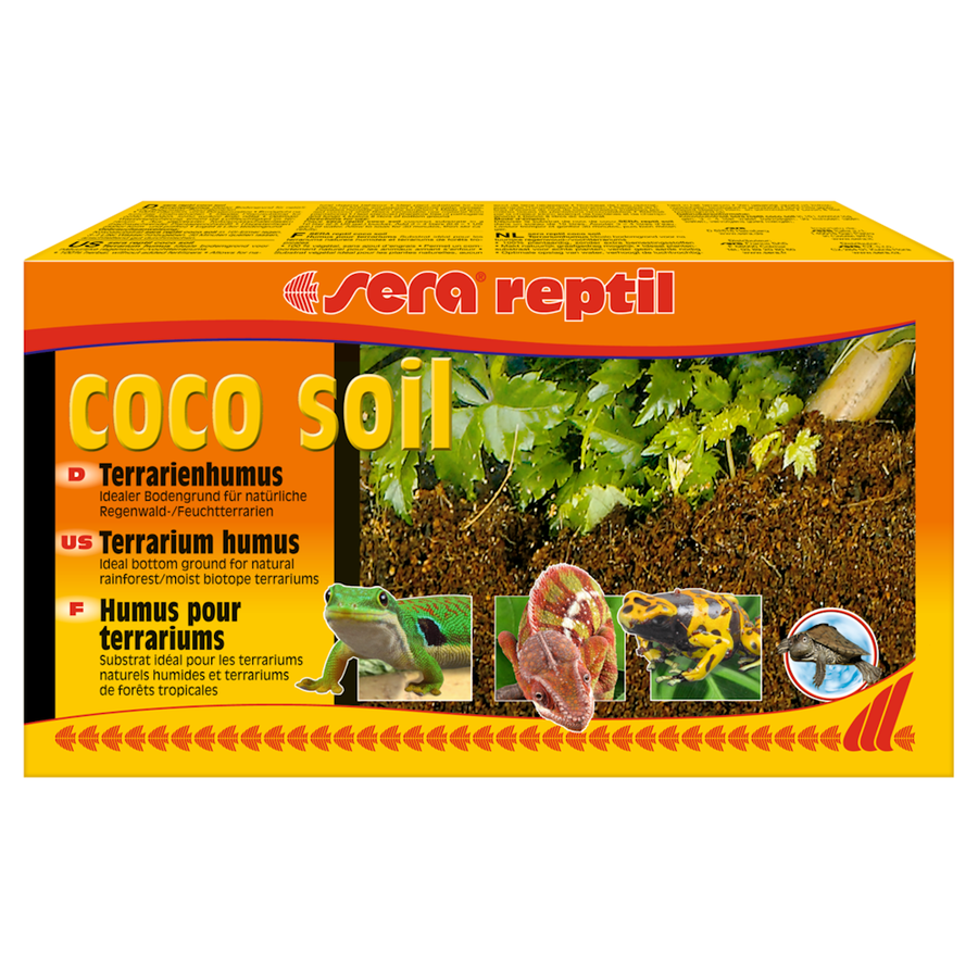 Coco Soil kokosvezel bodembedekking | blok voor 8 liter | voor vochtige terrariums