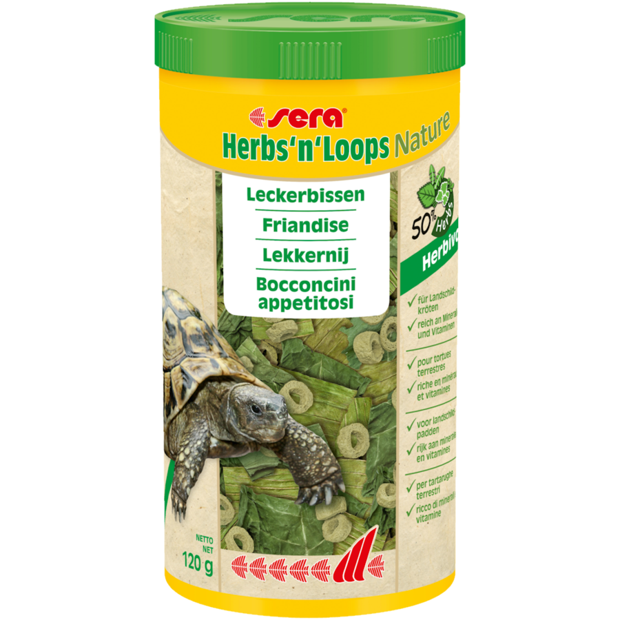 Tortoise Herbs And Loops Snack 1000ML