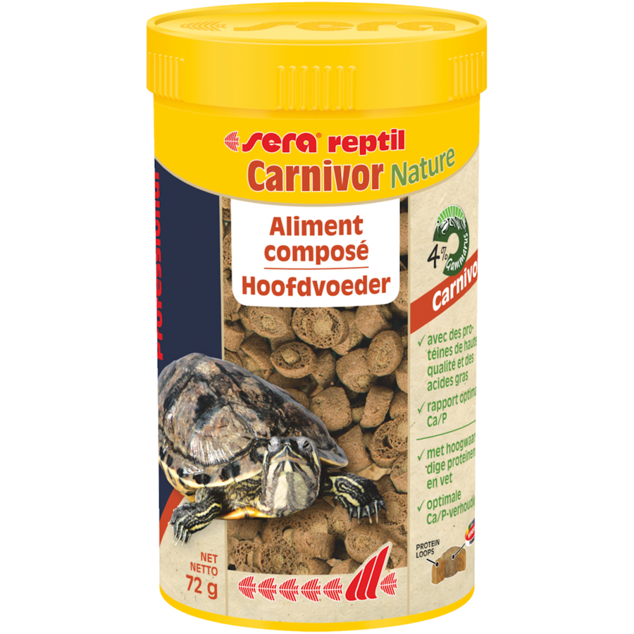 Turtle Adult Carnivore Duo Pellets