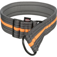 Fusion anti-trek halsband extra breed | neopreen gevoerd | reflecterend