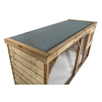 Glorenza Kippenhok Nelly 273 x 95 x 124 cm | bouwpakket met ren en legnest