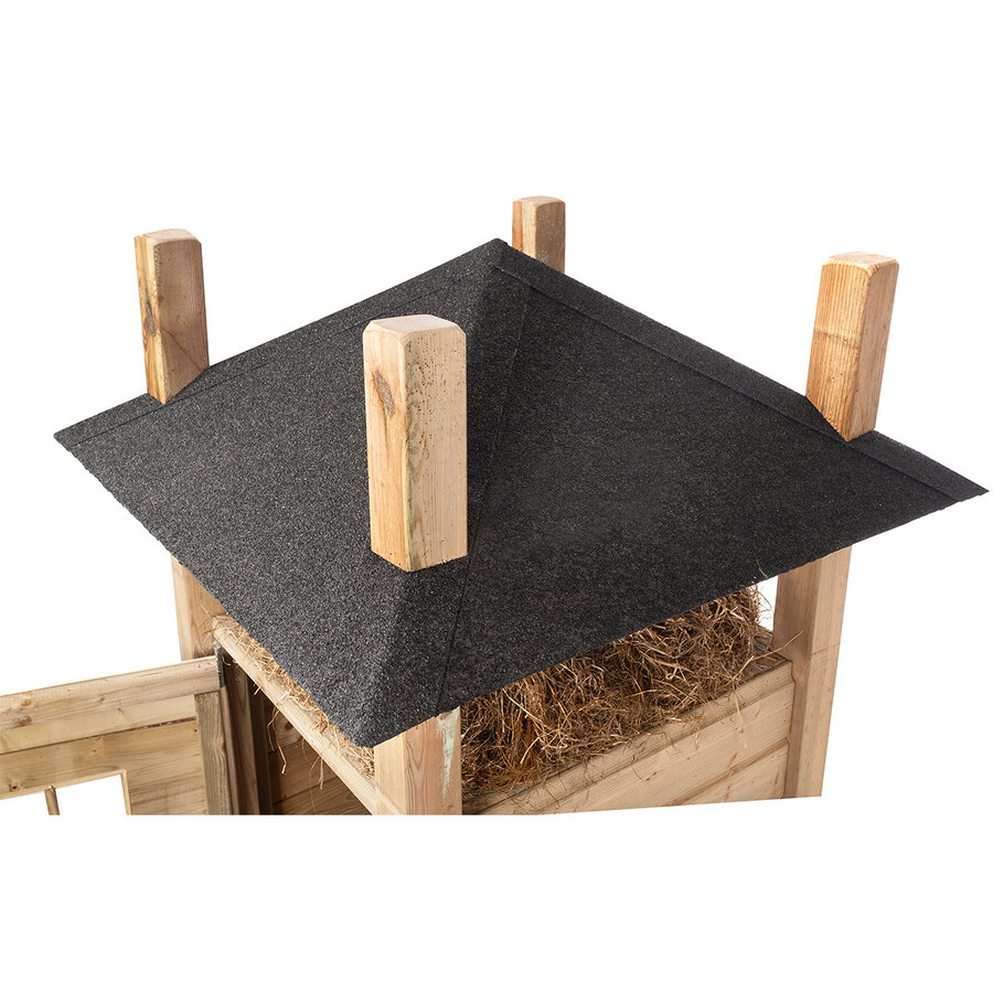 Glorenza Sterre konijnenhok hooiberg 340x110x190 cm