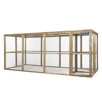 Houten dierenren | 448x179x183 cm