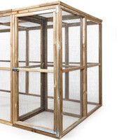 Houten dierenren | 448x179x183 cm