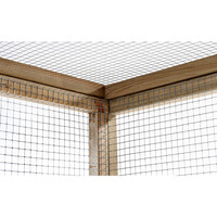 Houten dierenren | 448x179x183 cm