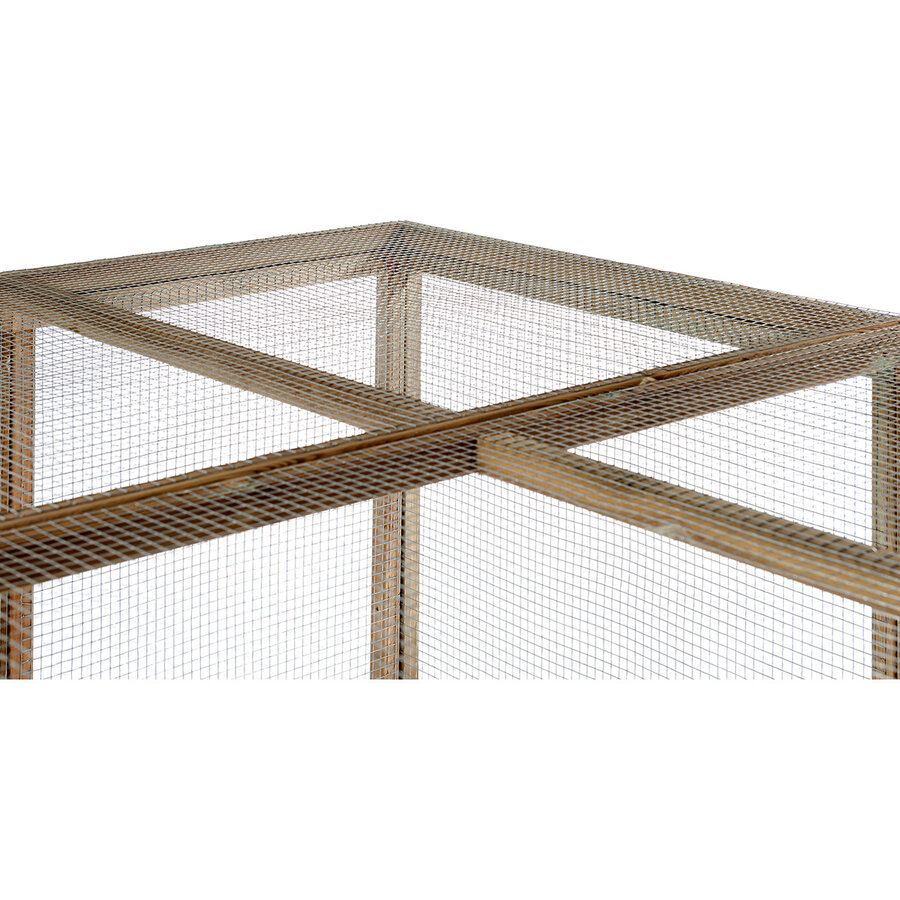 Houten dierenren naturel 179 x 85 x 183 cm