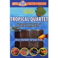 Tropical Quartet diepvries visvoer | blister 100 gram | 4-in-1 mix