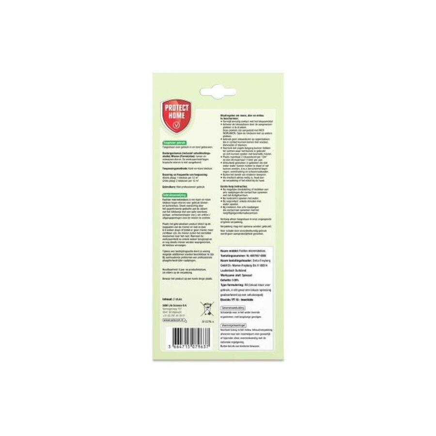 Fastion Mierenlokdoos 2 stuks | lokdoos tegen mieren binnen en buiten | werkt tot 8 weken