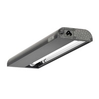 T5 Terrarium Top UVB armatuur Zwart | 90 cm 39W met gepolijste reflector