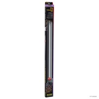 Ex t5 terrarium tT5 Terrarium Top UVB armatuur Zwart | 120 cm 54W met gepolijste reflectorop reptile uvb armatuur Zwart 54W-1200MM