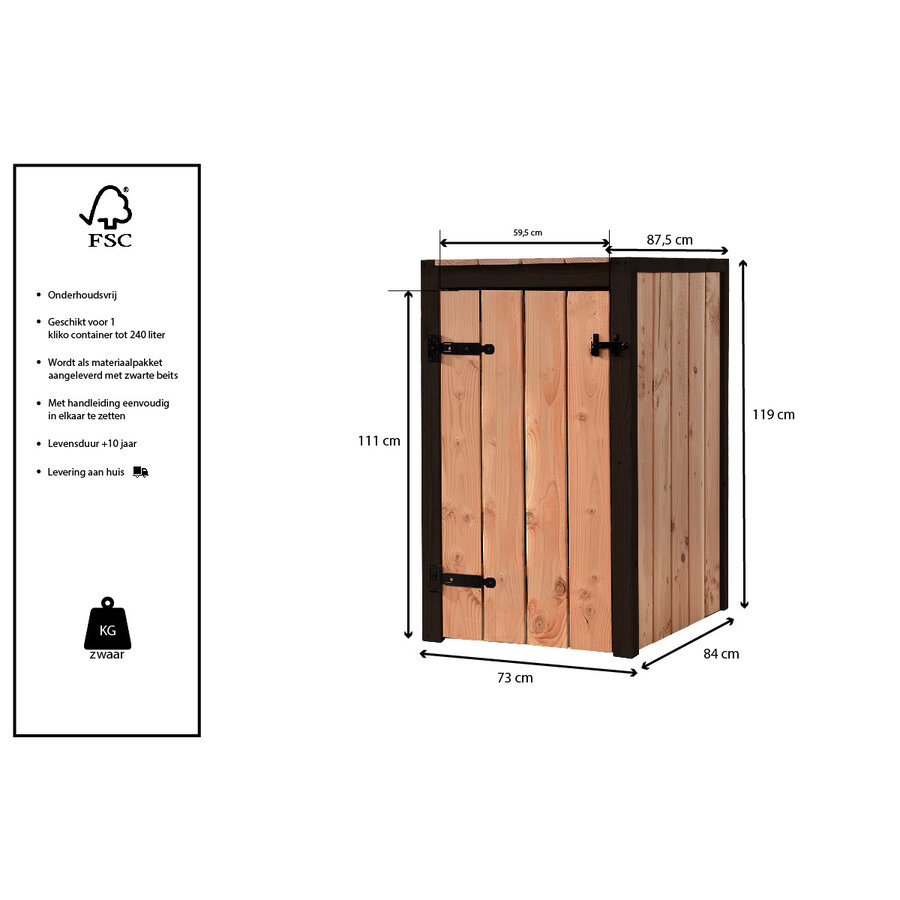 Container Ombouw Enkel Suze