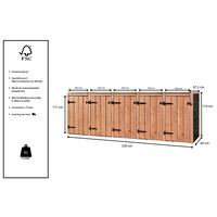 Container Ombouw Vijf Dubbel Lara