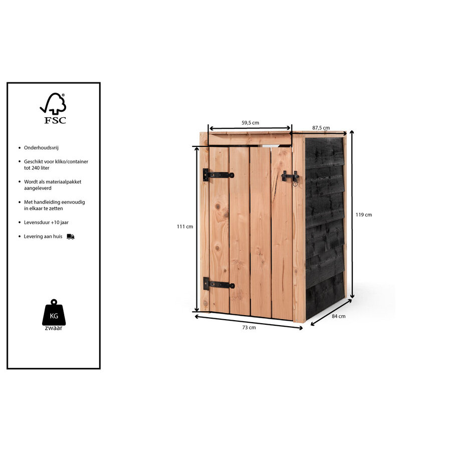 Container Ombouw Enkel Myrne