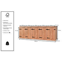 Container Ombouw Vijf Dubbel Amy