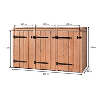 Container Ombouw Drie Dubbel Eva