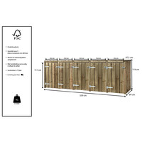 Container Ombouw Vijf Dubbel Arjan