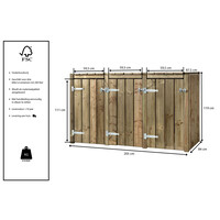 Container Ombouw Drie Dubbel Andre