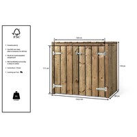 Container Ombouw Dubbel Walter