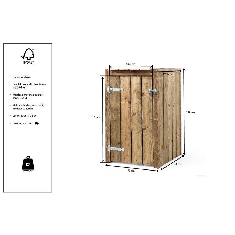 Container Ombouw Enkel Peter