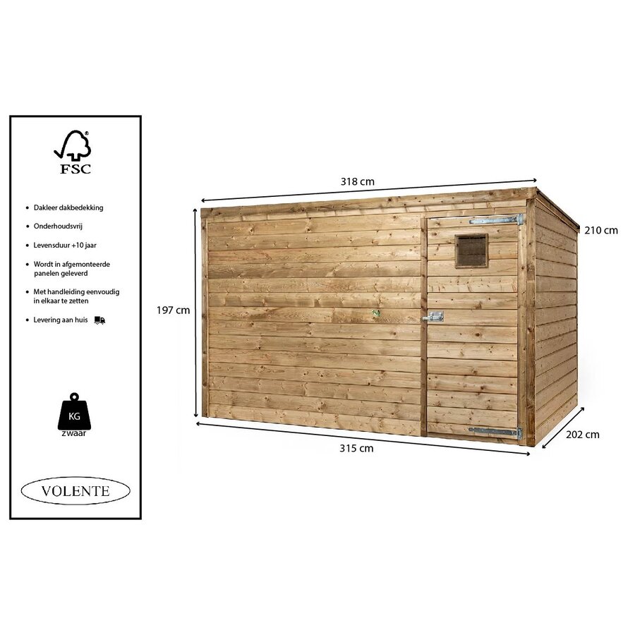 Tuinberging Lucas XL