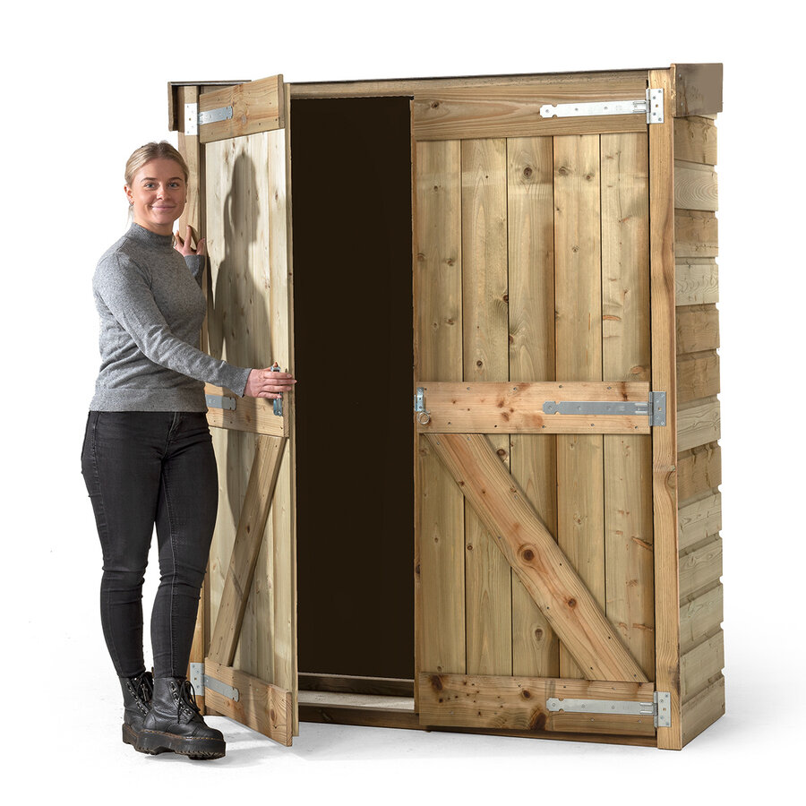 Tuinkast hout XL Bart
