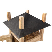 Hooiberg Pleun kippenhok 110 x 110 x 190 cm met nachthok links voor 4 kippen