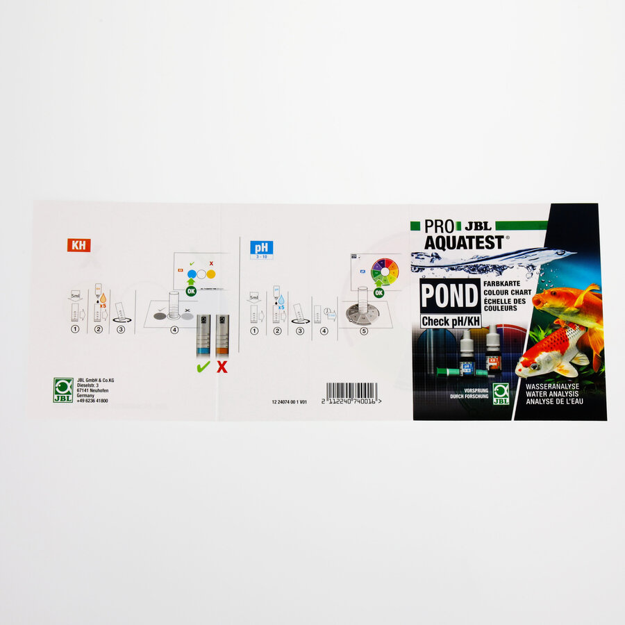 ProAquatest Pond Check pH/KH