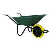 Tuinkruiwagen Groen Met Massief Wiel