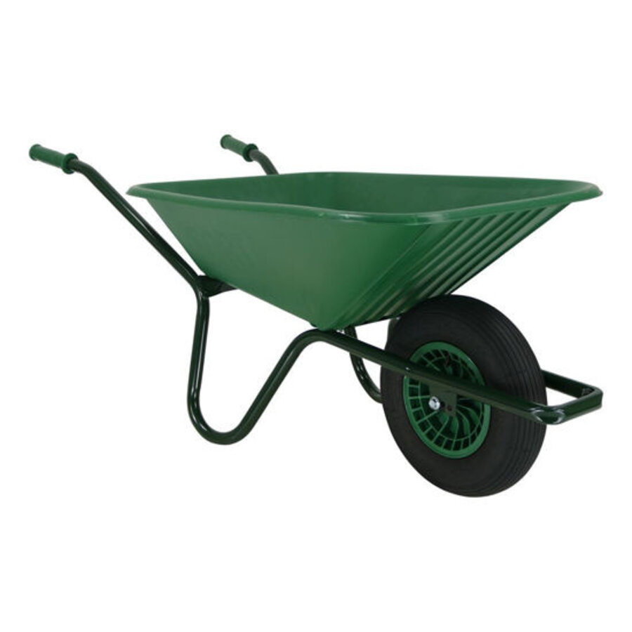 Tuinkruiwagen 515-90 met kunststof bak 90 liter en 2Ply wiel